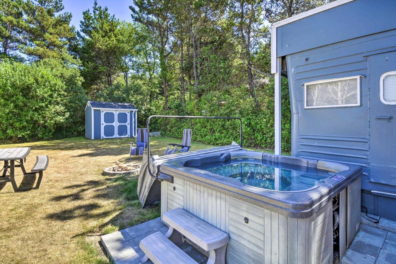 Coastal Pnw Gem With Hot Tub - Walk To Beach! Grayland Luaran gambar